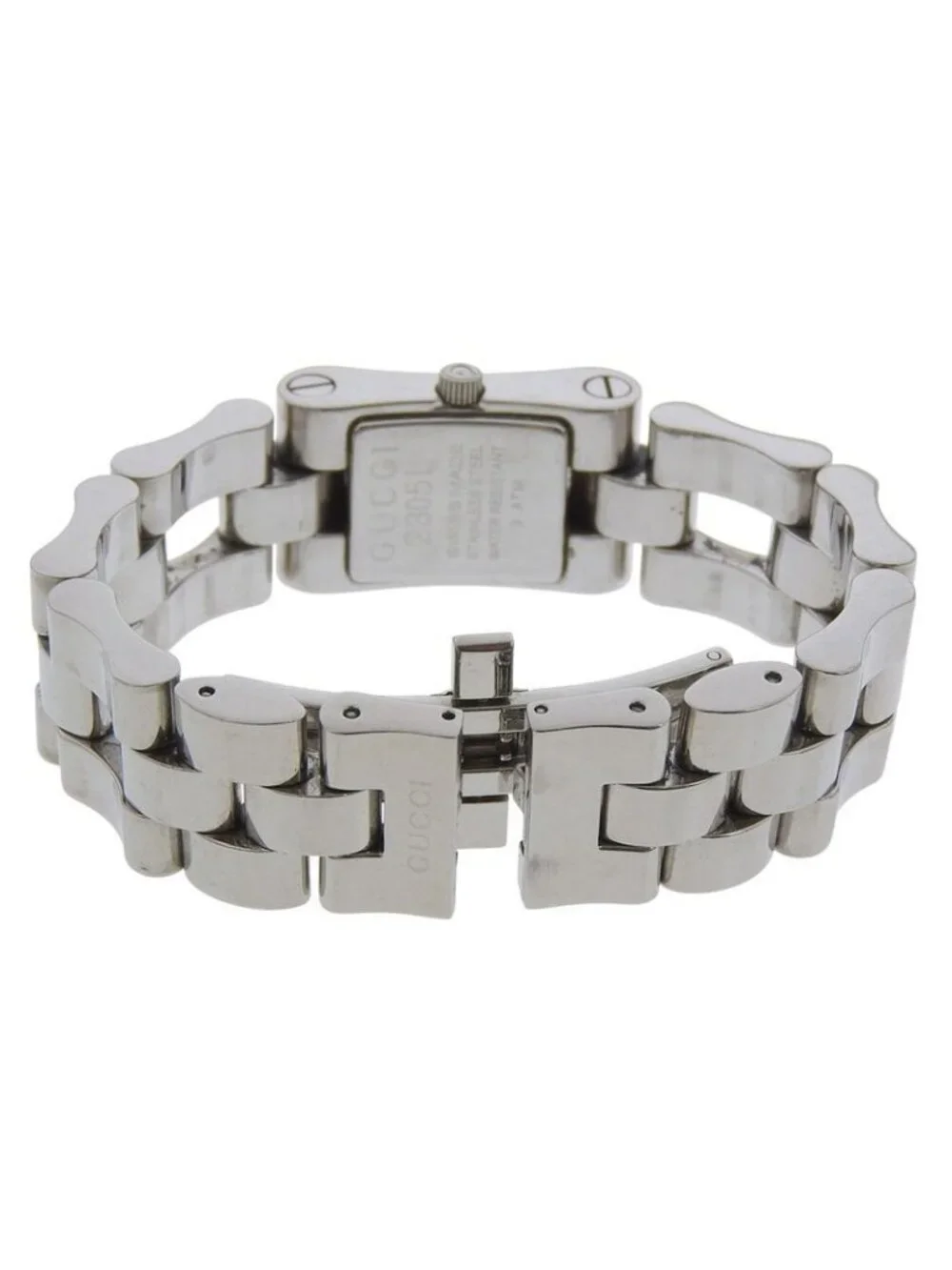 Gucci Stainless Steel Quartz Analog Display Silver Dial Watch - Picture 5 of 8